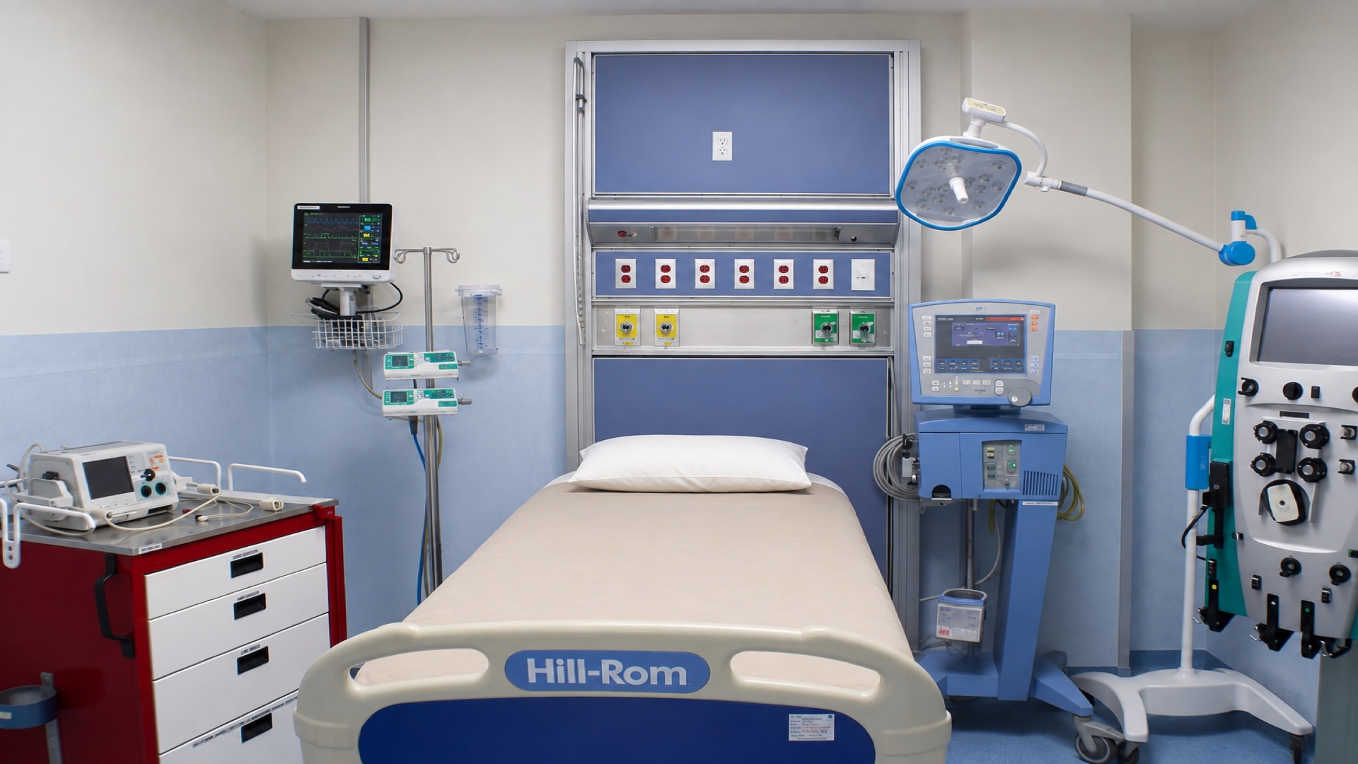 Unidad de cuidados intensivos del Hospital Internacional.